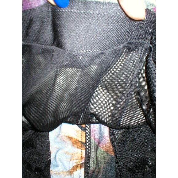 NWT $398 Womens 2 Designer Worth New York Jacket Hoodie Purple Blue Flowers Pin - Picture 4 of 4